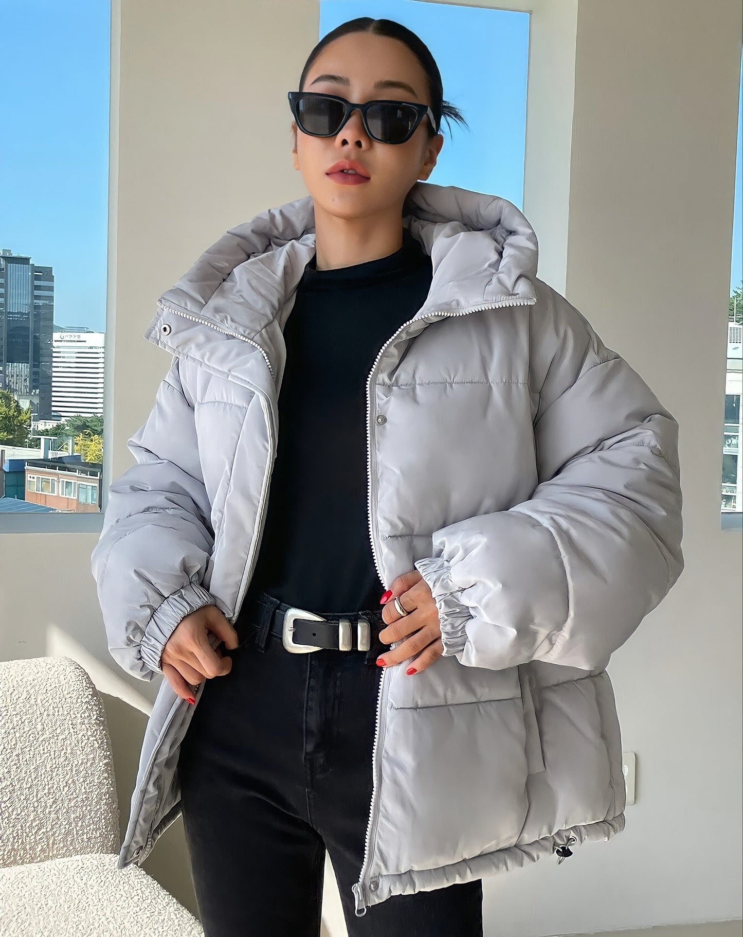 FASHIONISTA Oversized Puffer Jacket