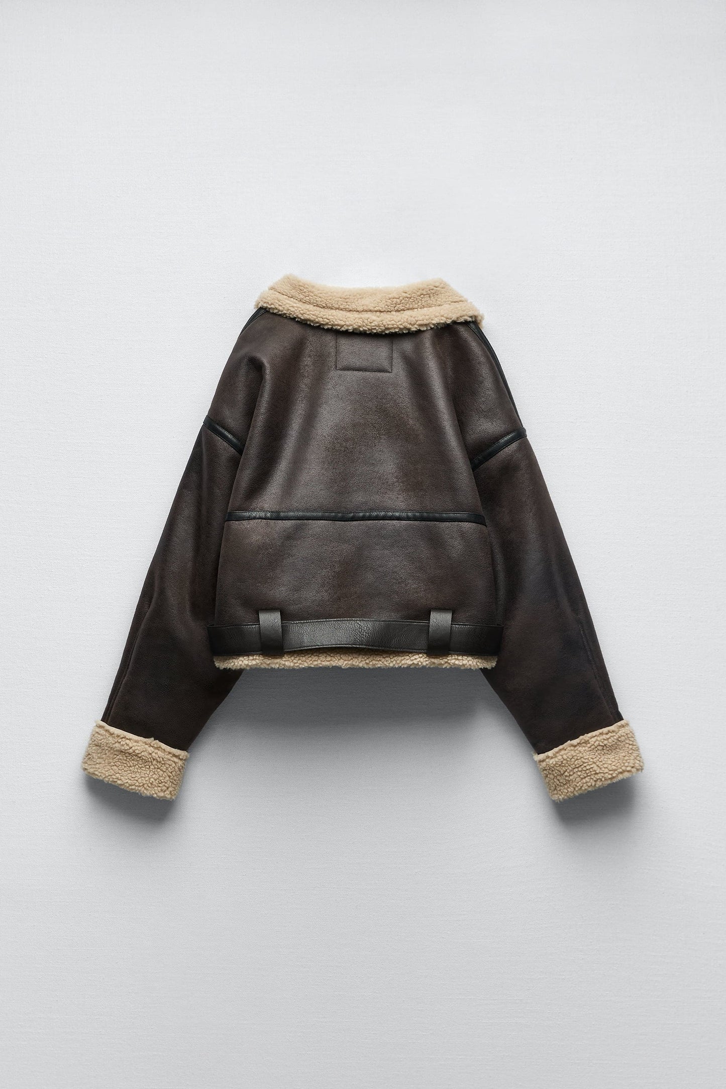 ROXY Shearling Lined Biker Jacket