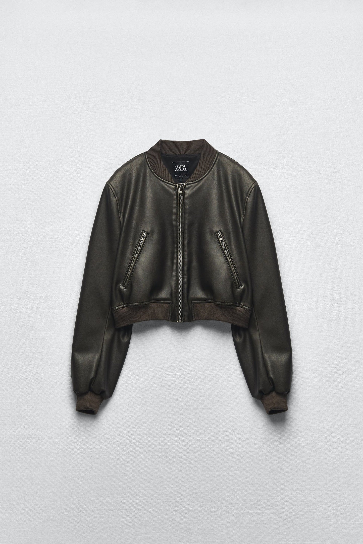 Empress Retro Bomber Leather Jacket