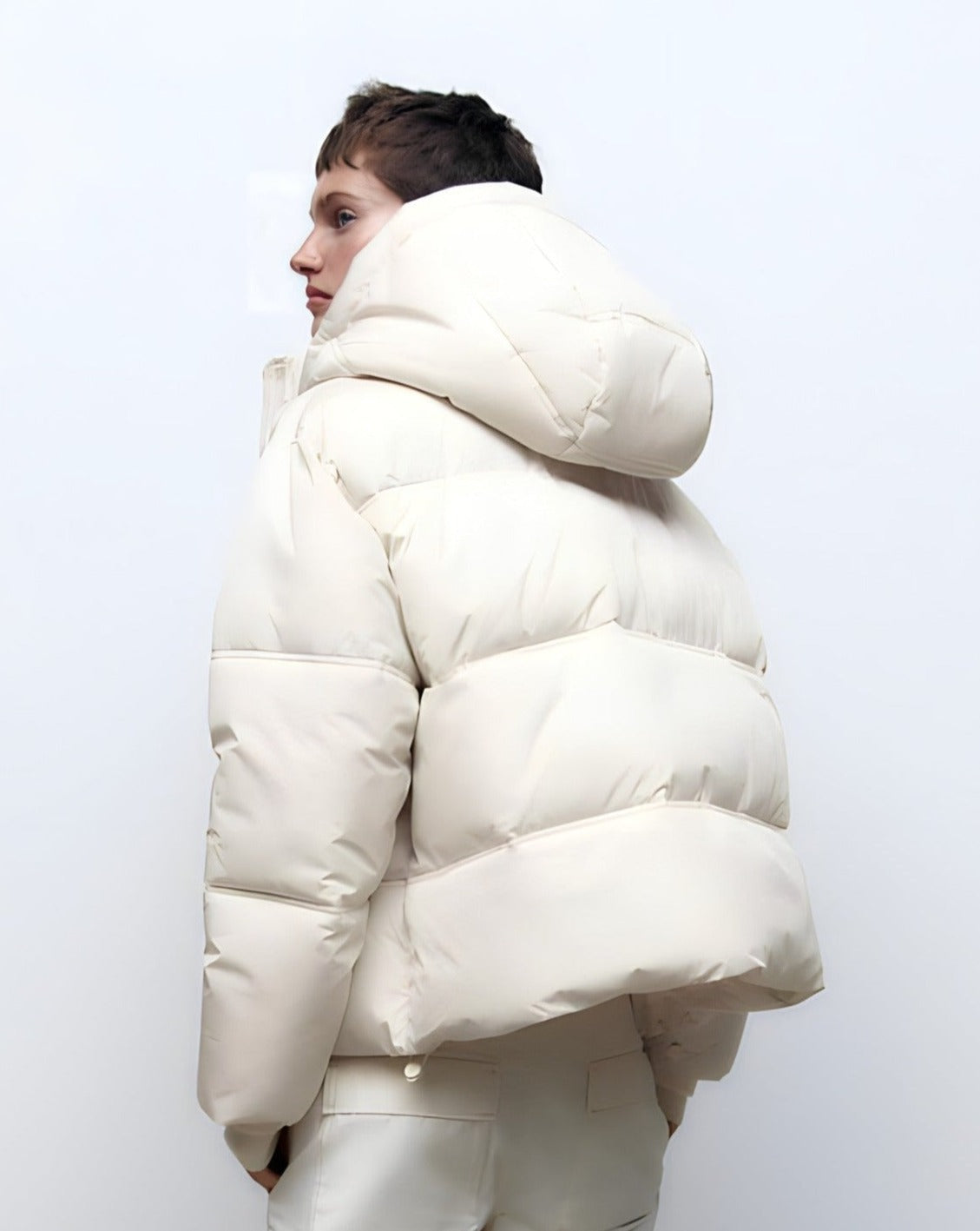 Alluring Crafted Shell Coat