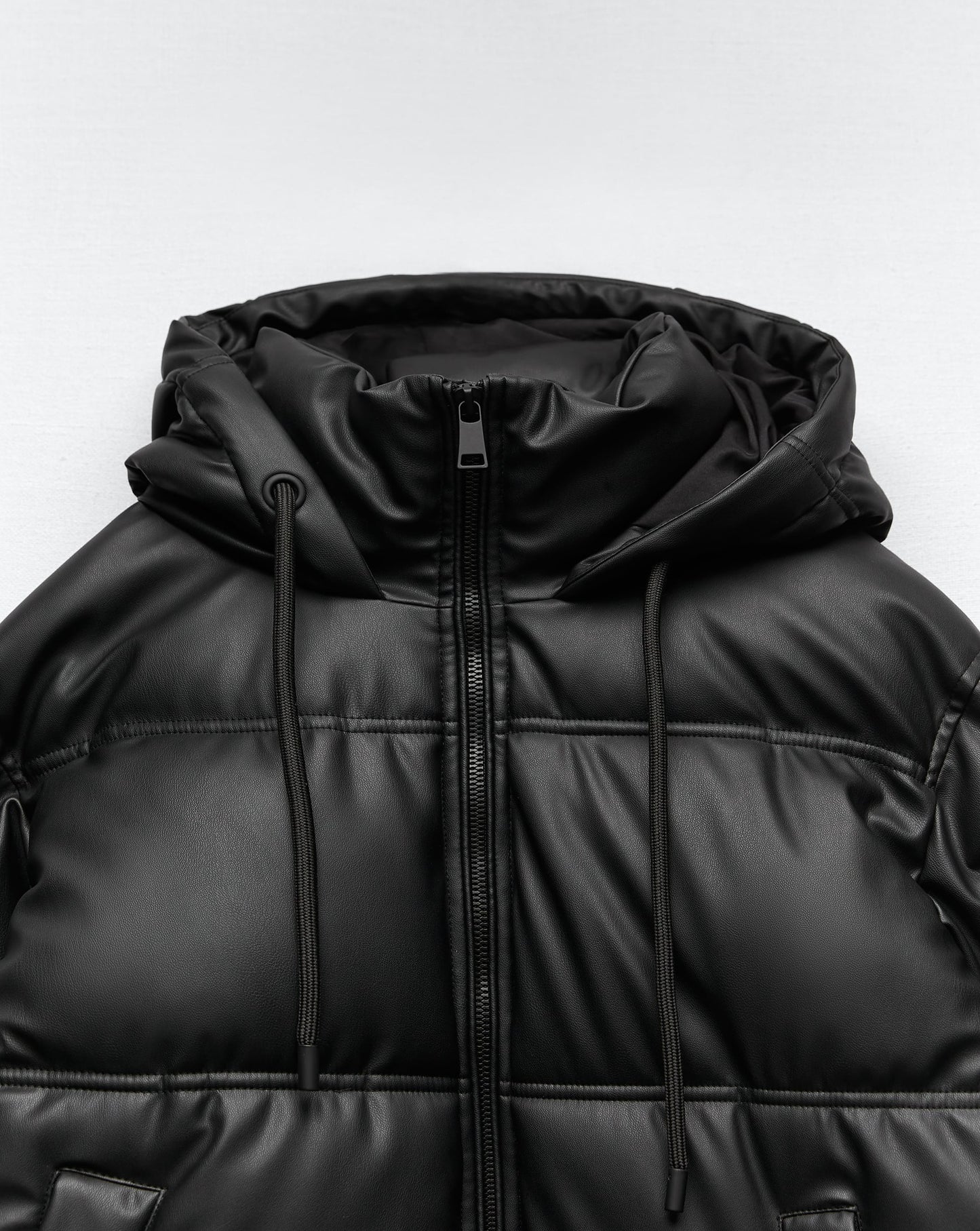 EXQUISITE Man-Made Leather Jacket