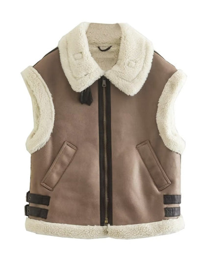 Georgia Sheepskin Fur Vest