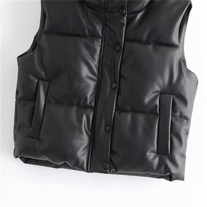 Sleek Quilted Puffer Vest