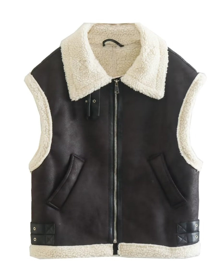 Georgia Sheepskin Fur Vest